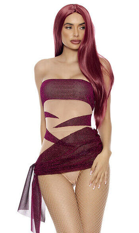 Sexy Forplay Sea Tale Shimmer Bodysuit Movie Character Lola Fish