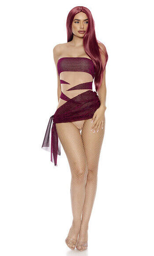 Sexy Forplay Sea Tale Shimmer Bodysuit Movie Character Lola Fish Costume 553159