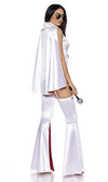 Sexy Forplay The King White 5pc Elvis Celebrity Costume 553189