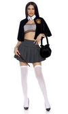 Sexy Forplay That School Witch 4pc Movie Character Costume 553138