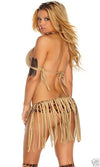 Sexy Forplay Prehistoric Priss Cavewoman Faux Fur Costume 4pc 553427