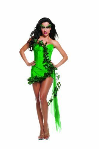 Sexy Starline Green Poison Ivy Girl Dress Costume #T3812