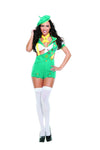 Sexy Starline Campfire Cutie Girl Scout 6pc Green Costume S3117