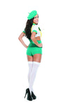 Sexy Starline Campfire Cutie Girl Scout 6pc Green Costume S3117