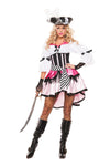 Sexy Starline Fantasy Pirate Wench Dress 3pc Costume S5017