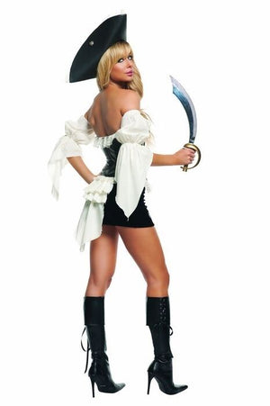 Sexy Starline Swashbuckler Pirate Dress 3pc Costume S2078