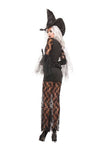 Sexy Starline Black Lace Glam Witch Gown 3pc Costume S5129