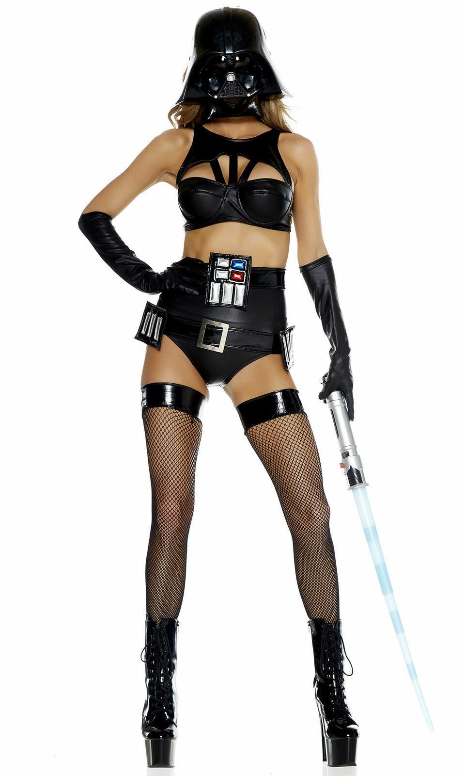 Sexy Forplay 5pc Darqueside Black Faux Leather Star Wars Darth Vader C Kali Kouture Boutique Sexy Forplay 5pc Darqueside Black Faux Leather Star Wars Darth Vader C Kali Kouture Boutique