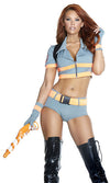 Sexy Forplay Call Me Ghostbuster Grey Booty Short 4pc Costume 557711