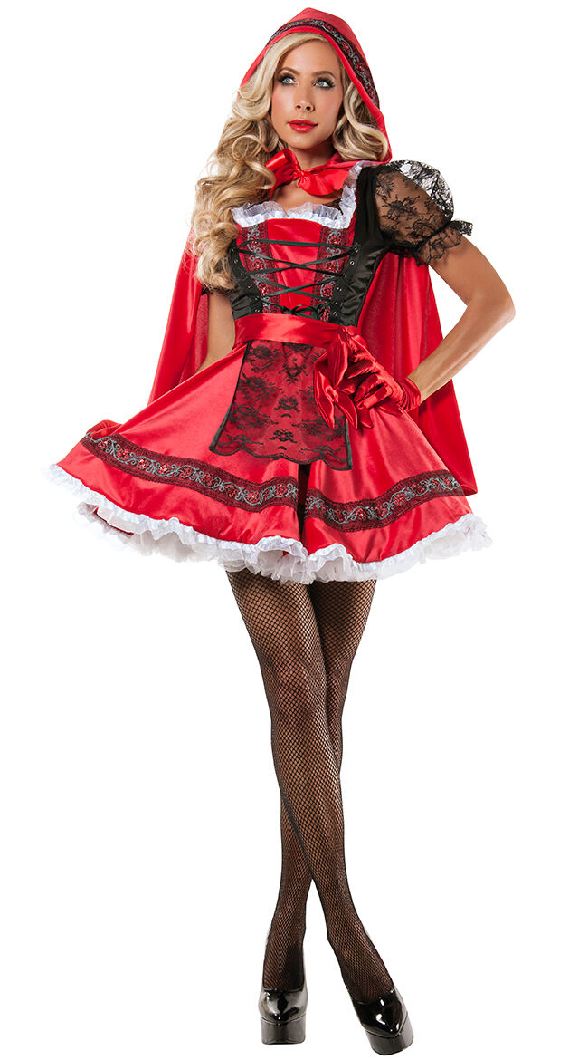 Sexy Starline Sweet Little Red Riding Hood Deluxe Dress Costume S5811
