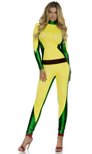 Forplay Out For Vengeance Superhero Comic Rogue Catsuit Costume 554655