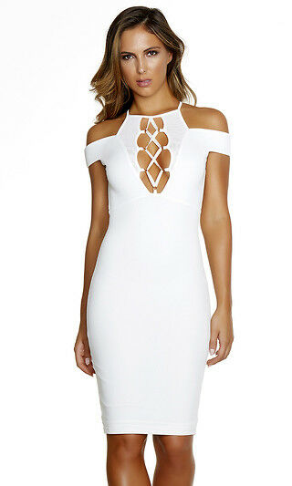 Forplay Your Lace or Mine Midi Dress 886830 ~ White or Black