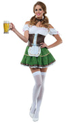 Sexy Starline Beer Girl Bar Maiden Ocktoberfest Mini Dress Costume S8030