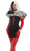 Sexy Forplay It's a Cruella De Vil World Villain 2pc Costume 558769