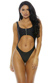 Sexy Forplay Medellin Cut Out One Piece Swimwear 449663 ~ Gold, Black or White