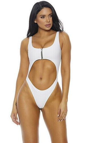 Sexy Forplay Medellin Cut Out One Piece Swimwear 449663 ~ Gold, Black or White