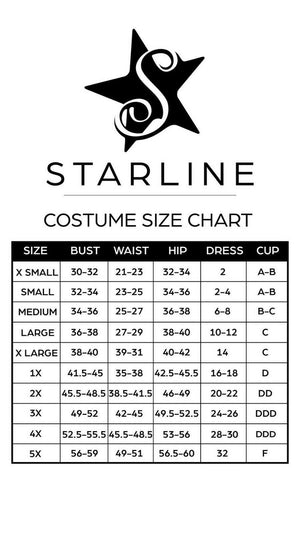Starline Pentagram Princess Witch Black Wet Look Dress Costume S2081