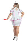 Starline Sexy Pink & White Nurse Dress Costume Plus Size S2194