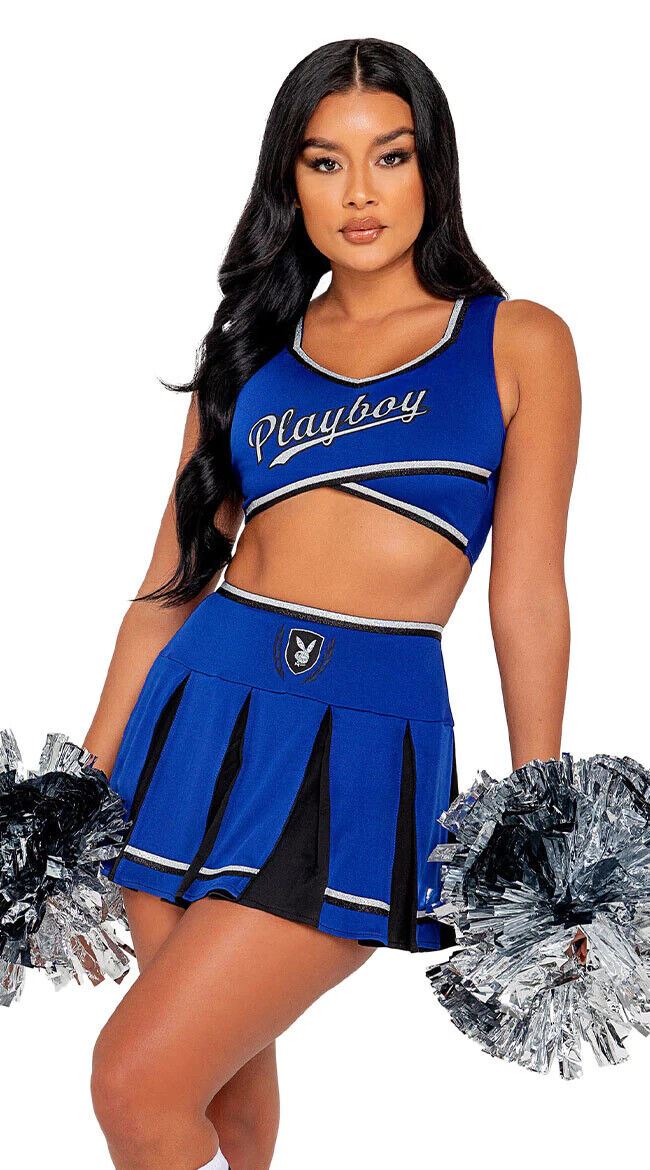 Roma Sexy Playboy Cheer Squad Cheerleader 3pc Costume PB138
