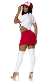 Sexy Forplay Secret Menu Fast Food In Out Employee Red & White Costume 552929