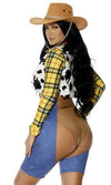 Sexy Forplay Playing Sheriff Cowboy Woody Toy Story Costume 552935
