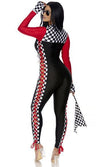 Sexy Forplay Shift Gears Racer Black & Red Jumpsuit Costume 552960